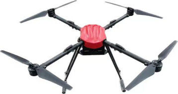 Vier-assige 4-rotor UAV FOC Drive 3090 Opvouwbare schroef vastgebonden Drone met automatisch intrekbare slang spoel Kabel spoel